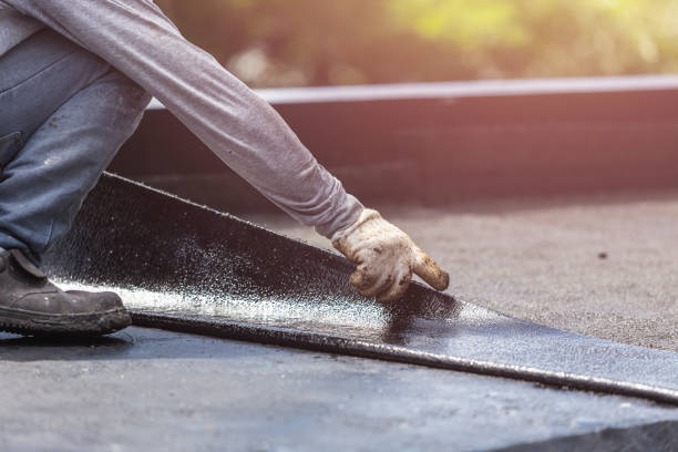 Professional Emergency Waterproofing technician working in Quakertown, PA